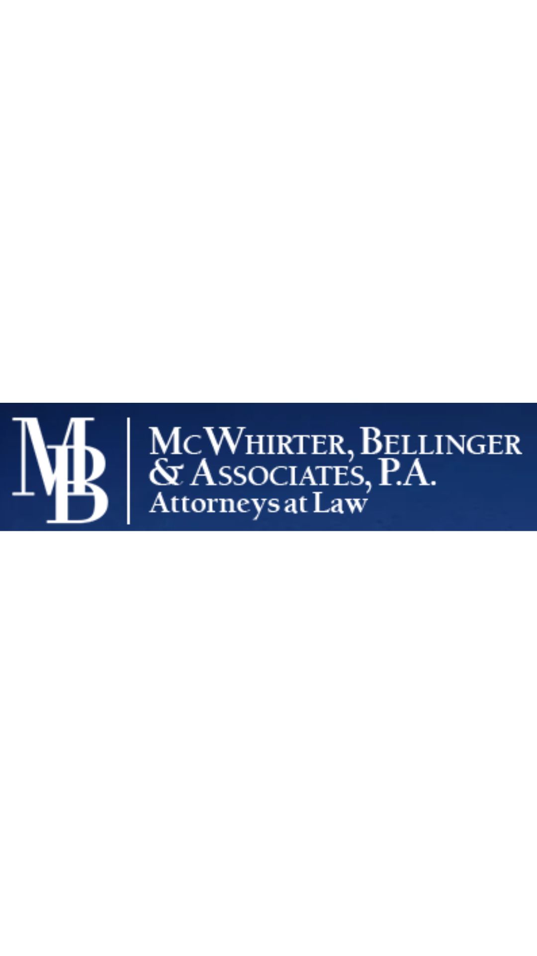 McWhirter, Bellinger & Associates, P.A. Attorneys at Law - Columbia